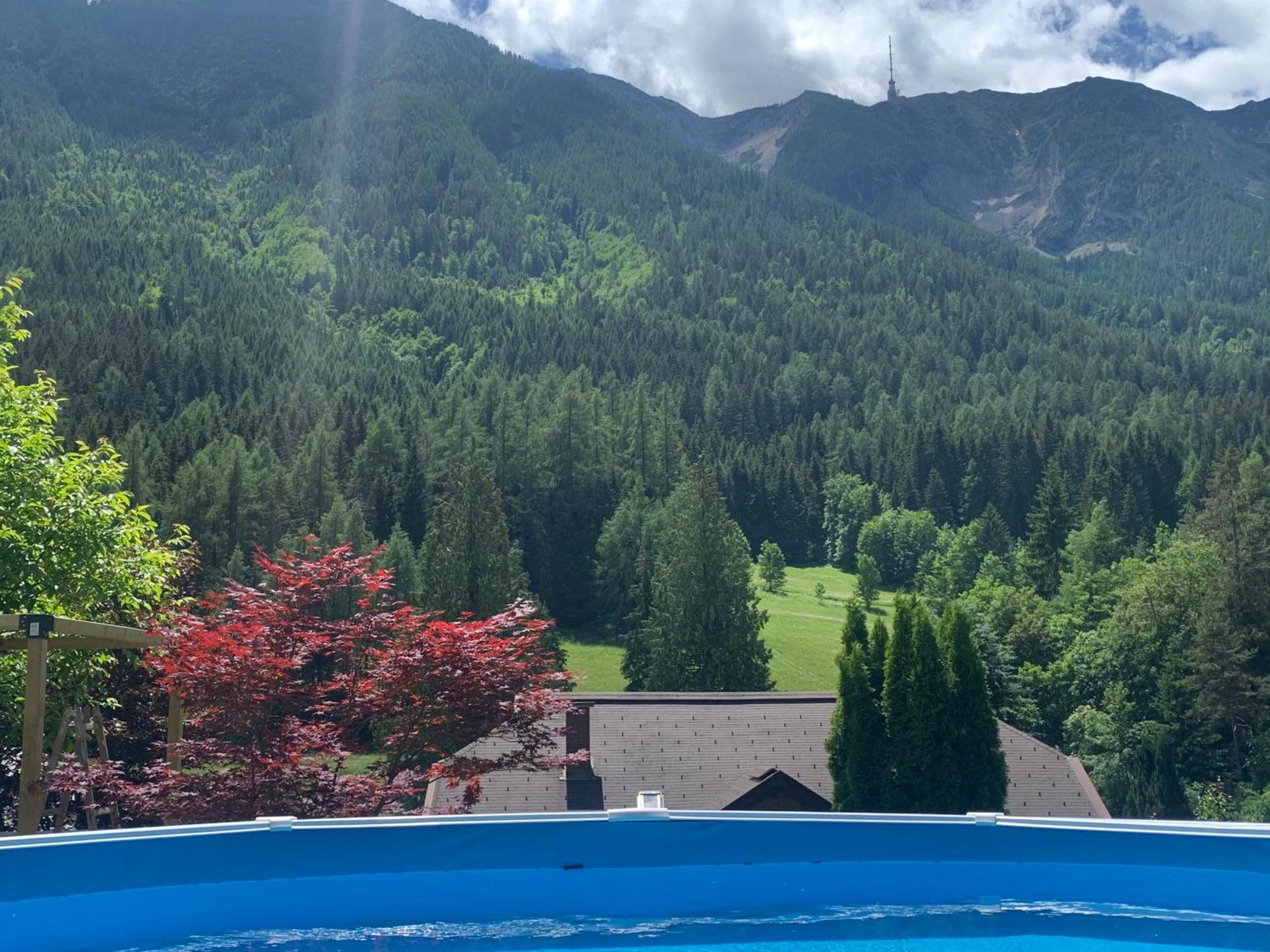 Ferienwohnung Mit Bergblick In Bad Bleiberg Exterior foto